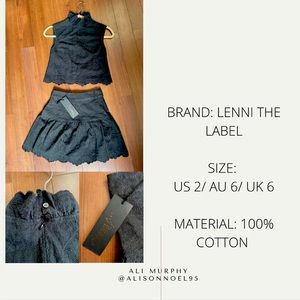 Lenni the label AUS/UK SET